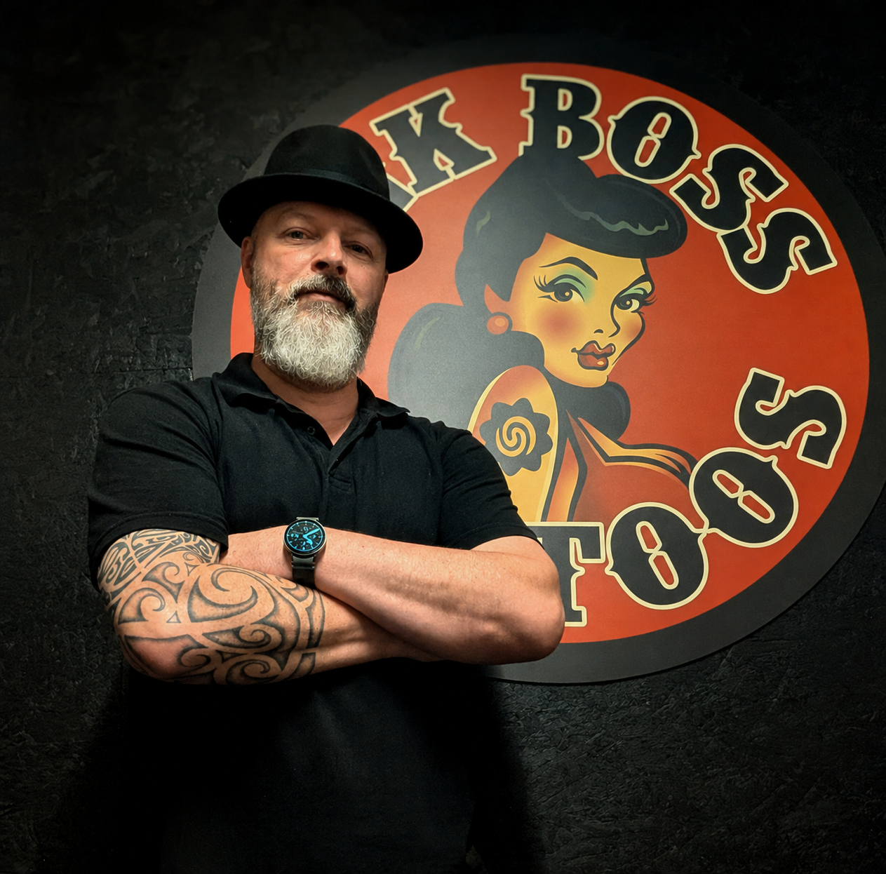 Ink Boss tattoo detail